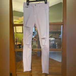 Topshop Light Pink Jeans